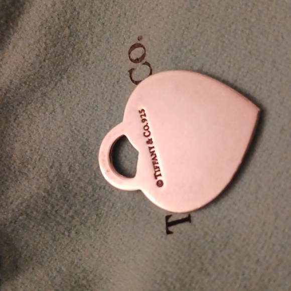 Tiffany & Co, I Love You Heart Charm🩵🩵🩵 - Picture 6 of 6